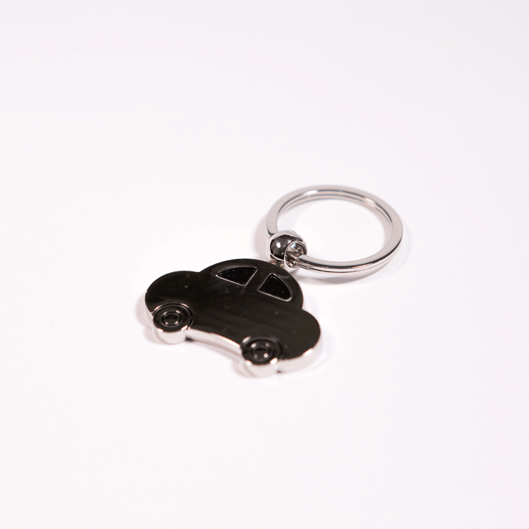 Porte-clés de voiture en métal avec porte-clés logo 3d des deux côtés pour  accessoires - SENEGAL ELECTROMENAGER